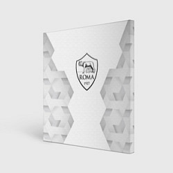 Холст квадратный Roma white poly, цвет: 3D-принт