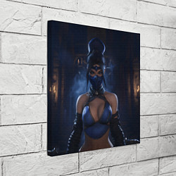 Холст квадратный Kitana Mortal Kombat, цвет: 3D-принт — фото 2