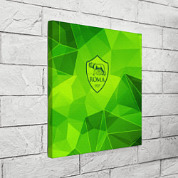 Холст квадратный Roma green poly, цвет: 3D-принт — фото 2