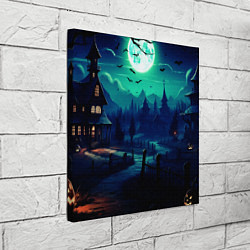 Холст квадратный Day of the Dead - Хэллоуин, цвет: 3D-принт — фото 2