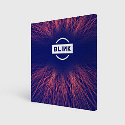Холст квадратный Blackpink red energy, цвет: 3D-принт
