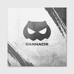 Холст квадратный DanMachi - white gradient, цвет: 3D-принт — фото 2
