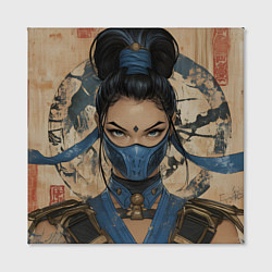 Холст квадратный Mortal Kombat - Kitana, цвет: 3D-принт — фото 2