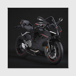 Холст квадратный Ducati panigale v2, цвет: 3D-принт — фото 2