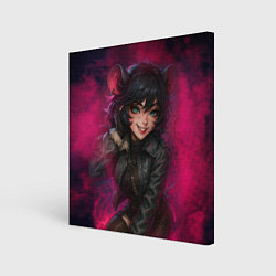 Холст квадратный Джейн Доу реализм из ззз, цвет: 3D-принт