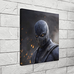 Холст квадратный Noob Saibot Mortal Kombat, цвет: 3D-принт — фото 2