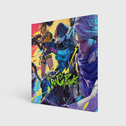 Холст квадратный This is fragpunk, цвет: 3D-принт