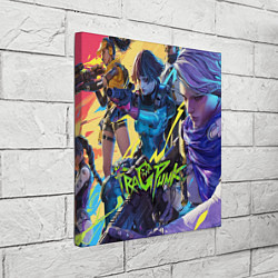 Холст квадратный This is fragpunk, цвет: 3D-принт — фото 2