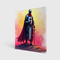 Холст квадратный Госпитальер, цвет: 3D-принт