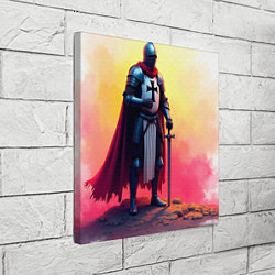 Холст квадратный Госпитальер, цвет: 3D-принт — фото 2