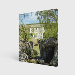 Картина квадратная Ведьмины холмы на Красивой Мече