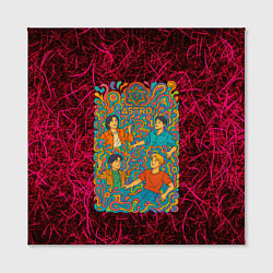 Холст квадратный Astro в стиле психоделики, цвет: 3D-принт — фото 2