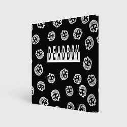 Холст квадратный Deadboy - Bones, цвет: 3D-принт