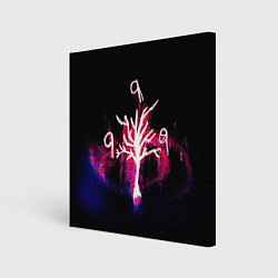 Холст квадратный Xxxtentacion x juice wrld, цвет: 3D-принт