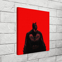 Холст квадратный Пугающий Бэтмен, цвет: 3D-принт — фото 2