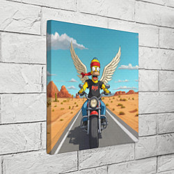 Холст квадратный Летящий в даль Гомер - Ария, цвет: 3D-принт — фото 2