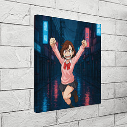 Холст квадратный Сиратори Айра в ярости, цвет: 3D-принт — фото 2