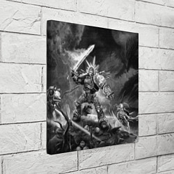 Холст квадратный Робаут Жиллиман - Ультрамарины Warhammer, цвет: 3D-принт — фото 2