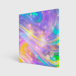 Холст квадратный Волшебный мистический космос, цвет: 3D-принт