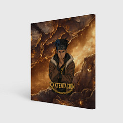 Холст квадратный XXXTentacion anime style, цвет: 3D-принт