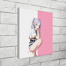 Холст квадратный Эльф Фрирен, цвет: 3D-принт — фото 2