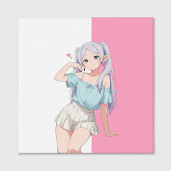 Холст квадратный Frieren the sorceress, цвет: 3D-принт — фото 2