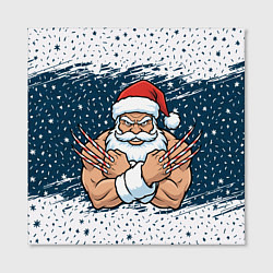 Холст квадратный Сантамаха, цвет: 3D-принт — фото 2