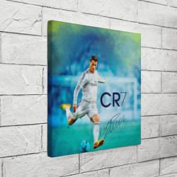 Холст квадратный CR Ronaldo, цвет: 3D-принт — фото 2