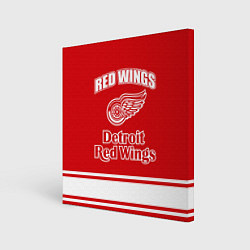 Холст квадратный Detroit red wings цвета 3D-принт — фото 1