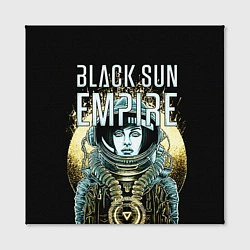 Холст квадратный Black Sun Empire, цвет: 3D-принт — фото 2