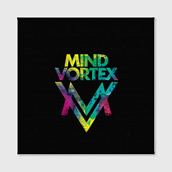 Холст квадратный Mind Vortex Colour, цвет: 3D-принт — фото 2
