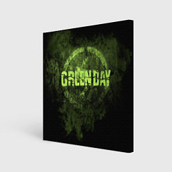 Холст квадратный Green Day: Acid Voltage, цвет: 3D-принт