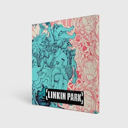 Холст квадратный Linkin Park: Sky Girl, цвет: 3D-принт