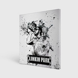 Холст квадратный Linkin Park цвета 3D-принт — фото 1