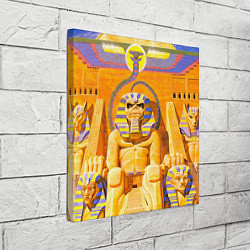 Холст квадратный Iron Maiden: Pharaon, цвет: 3D-принт — фото 2