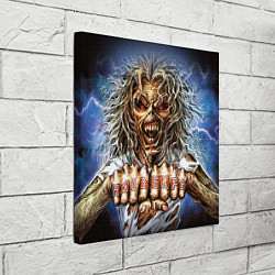 Холст квадратный Iron Maiden: Maidenfc, цвет: 3D-принт — фото 2