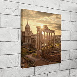 Холст квадратный Римское солнце, цвет: 3D-принт — фото 2