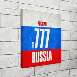 Холст квадратный Russia: from 777, цвет: 3D-принт — фото 2
