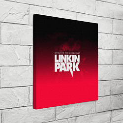 Холст квадратный Linkin Park: Minutes to midnight, цвет: 3D-принт — фото 2