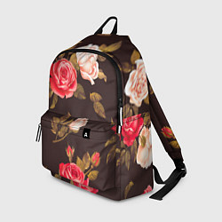 Рюкзак Мотив из роз, цвет: 3D-принт