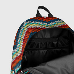 Рюкзак Узоры вышивки, цвет: 3D-принт — фото 2
