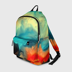 Рюкзак Разноцветная акварель, цвет: 3D-принт
