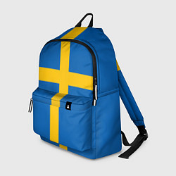 Рюкзак Флаг Швеции, цвет: 3D-принт