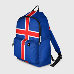 Рюкзак Флаг Исландии, цвет: 3D-принт