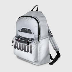 Рюкзак Audi серебро, цвет: 3D-принт