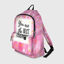 Рюкзак Лучший учитель, цвет: 3D-принт