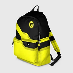 Рюкзак BVB FC: Yellow style, цвет: 3D-принт