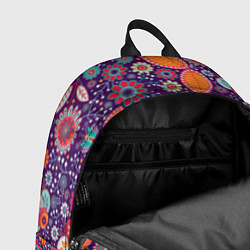 Рюкзак Цветочный взрыв, цвет: 3D-принт — фото 2