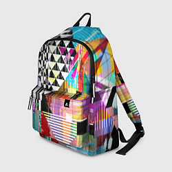 Рюкзак RGB Geometry, цвет: 3D-принт