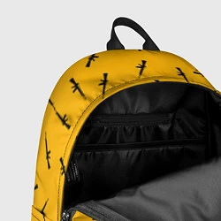 Рюкзак PUBG: Yellow Weapon, цвет: 3D-принт — фото 2